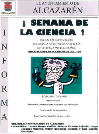 Semana de la ciencia 2011
