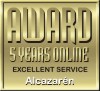 Icono AWARD Excellent Service Award - 5 Years Online (2008-03-31)
