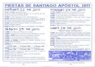Fiestas de Santiago 2011