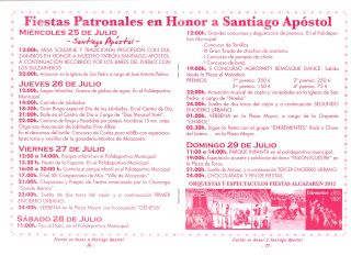 Fiestas de Santiago 2012