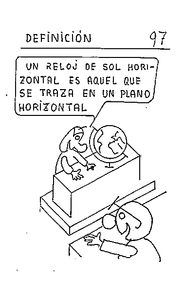Reloj horizontal