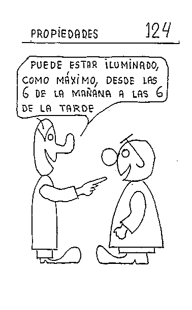 Propiedades del reloj vertical