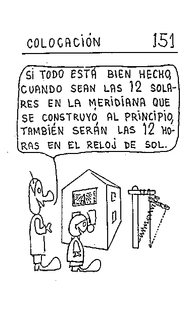 Colocación 04 del reloj vertical